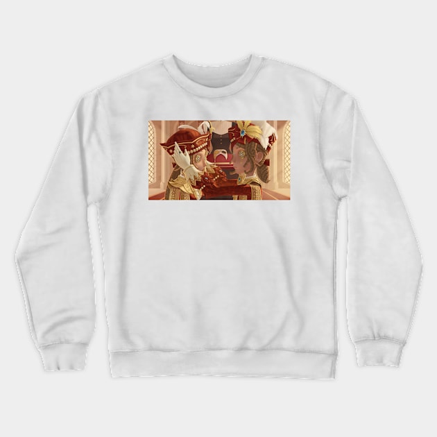 The Coronation of The Substitute (Female Knight) Crewneck Sweatshirt by gagimas